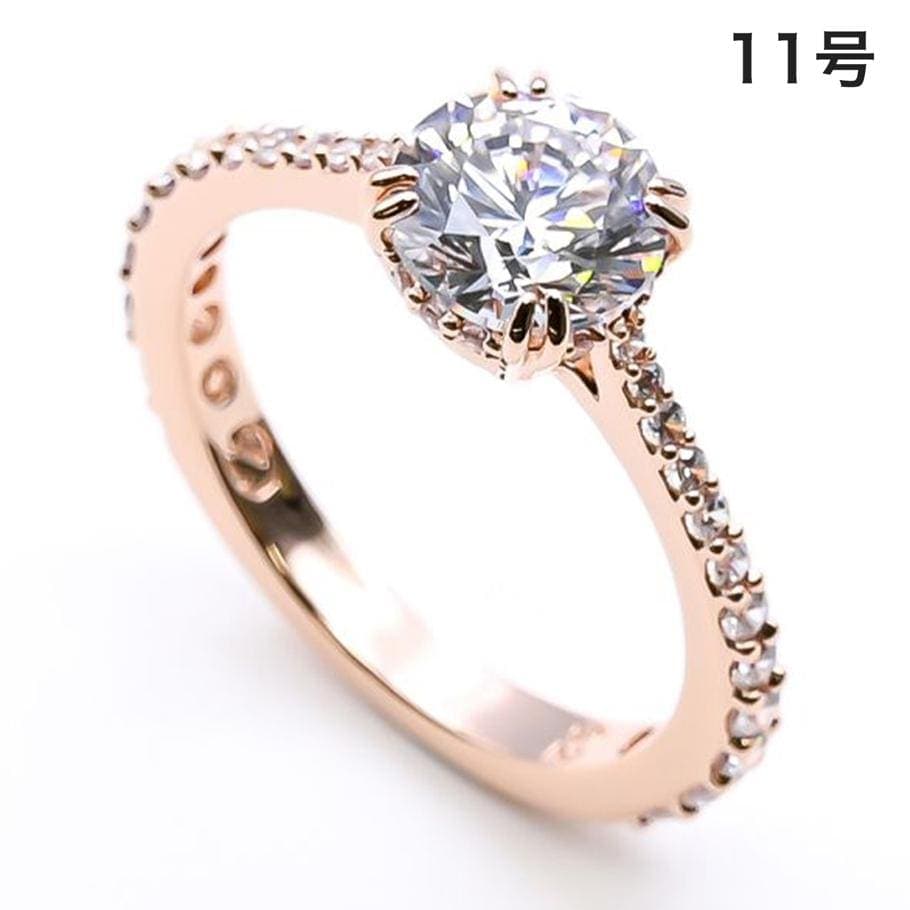 リング 指輪 11号 レディース Constella コンステラ ローズゴールド 5642643