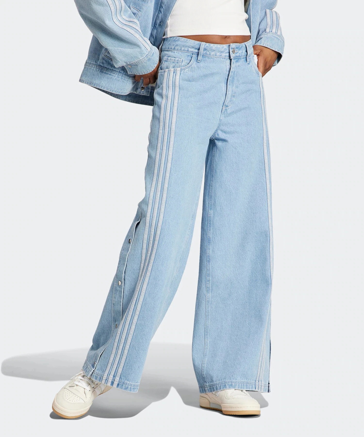 adidas/デニムパンツ Qoo10] adidas [ADIDAS] アディダス デニムパン : レディース服