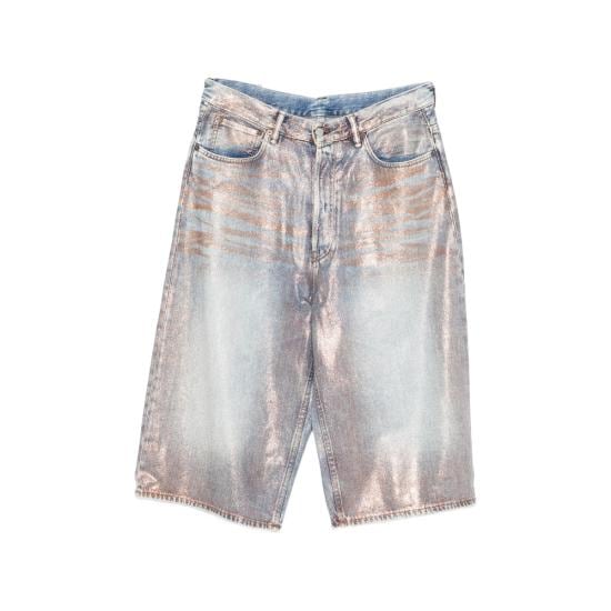 ACNE STUDIOS Men Denim Shorts CE0075 ROBLU BLUE BLUE