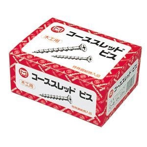 （まとめ）コーススレッドビス（木工専用/全ネジタイプ） [830本入x5セット]マーベル C-28 7,725円