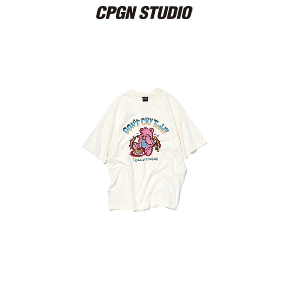 【CPGN STUDIO】 Dont Cry Teddy Short Sleeve T-shirt
