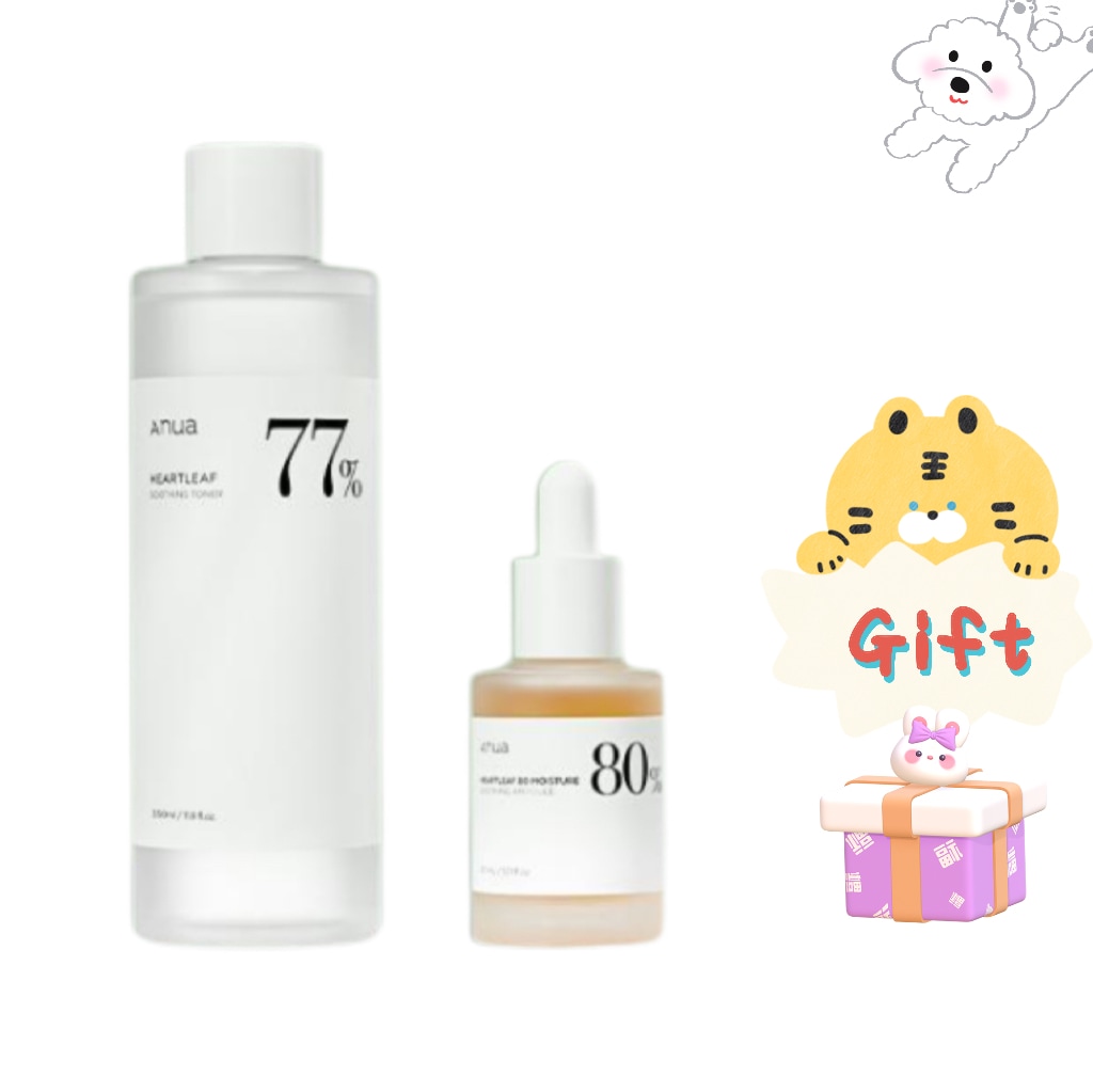 ドクダミ77 スージング トナー250ml+80 水分鎮静アンプル 30ml / 韓国コスメ/おすすめ/ニキビ/大容量/スプレー/ミスト/毛穴/乳液/鎮静/保湿/ビタミン/セット/無印/セラミド
