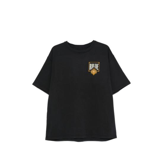 RHUDE Men Tops RHSS26TT02012 6185 BLACK