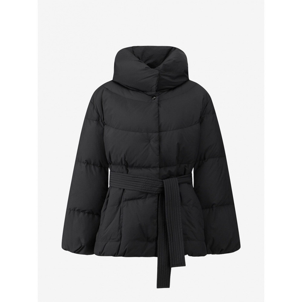 デュエルハイネックベルト付きダックダウン BK L254PSG051