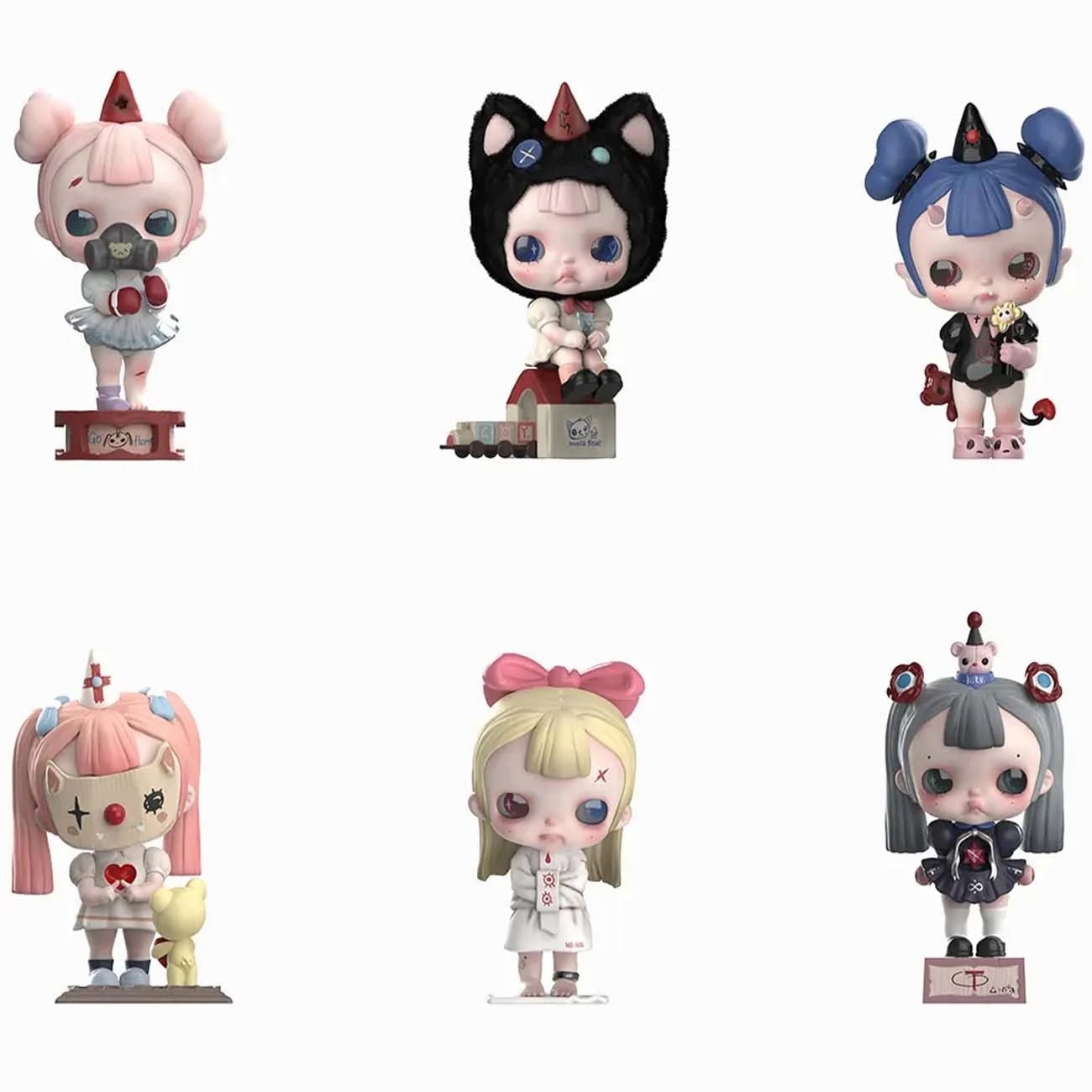 公式正規品POPMART ポップマート TINYTINY-プロローグシリーズ モデルフィギュア ガチャポン ブラインドボックス おもちゃ 装飾品 バレンタインデーギフト