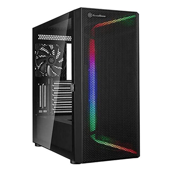ミッドタワーPCケース SETA H1 ARGB SSI-EEB対応 160mmファン2個装備 SST-SEH1B-G
