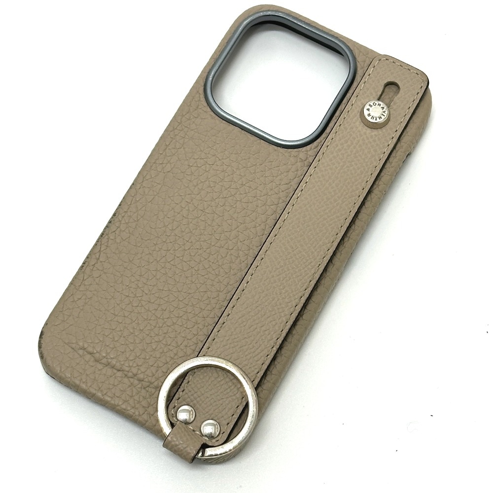 BONAVENTURA ボナベンチュラ iPhoneケース BWHT15P-GG 15pro ケース レザー ブラウン