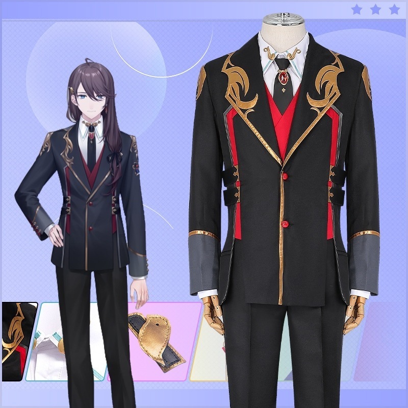 バーチャルライバー YouTuber Vtuber にじさんじ 張 京華 コスプレ 衣装 制服 変装 仮装 コスチューム クリスマス ハロウィン