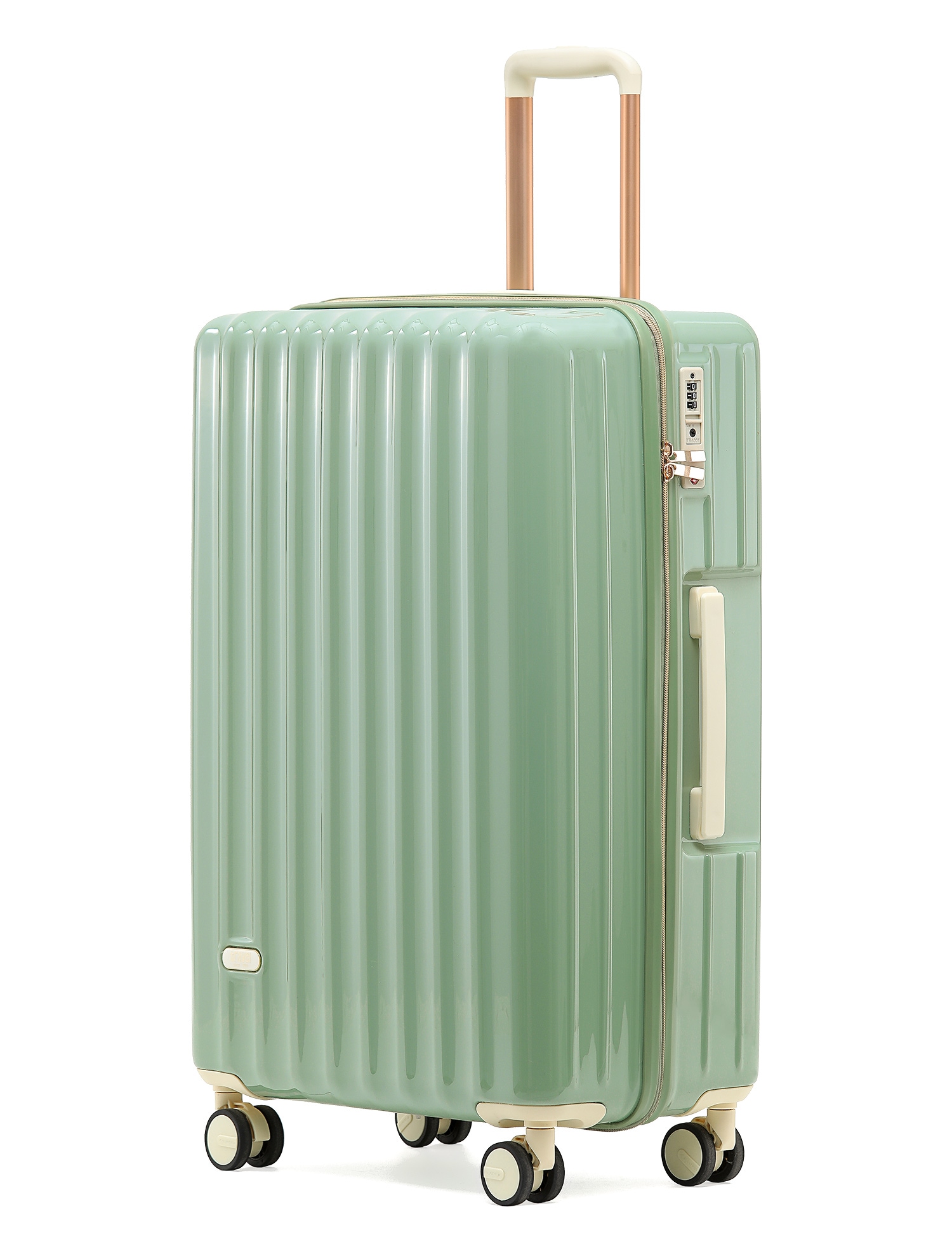 スーツケース キャリーケース ファスナーフレーム 機内持込 キャリーバッグ TSAロック ダブルキャスター トラベル 旅行 可愛い