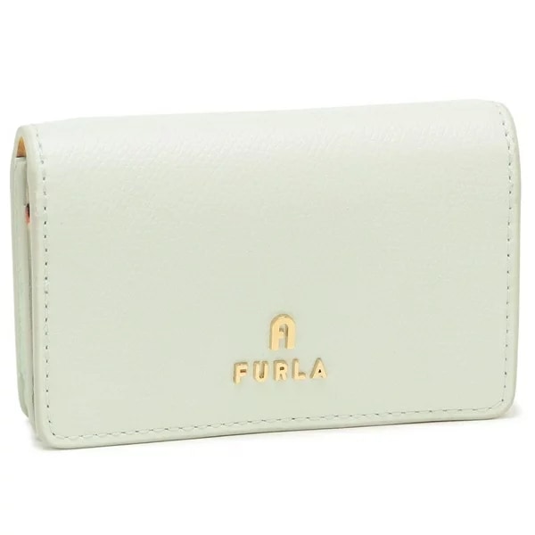 カードケース カメリア ホワイト グリーン レディース WP00408 BX3897 3972S