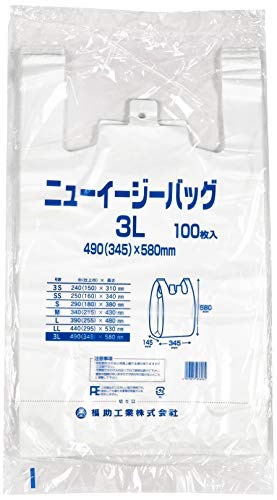 から厳選した マルアイマルアイ ニューイージーバッグ 3L 1000枚 FK-3L