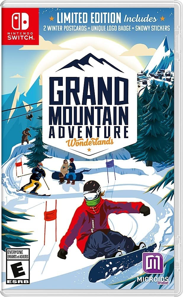 100％本物 Grand Mountain Switch (輸入版:北米) Wonderlands Adventure ゲームソフト