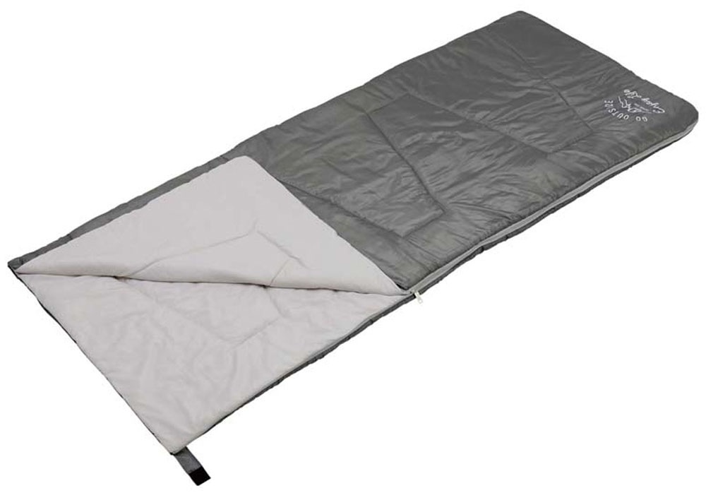 CAPTAIN STAG キャプテンスタッグ モンテ 洗えるクッションシュラフ グレー 使用温度目安：約12℃～ UB0026