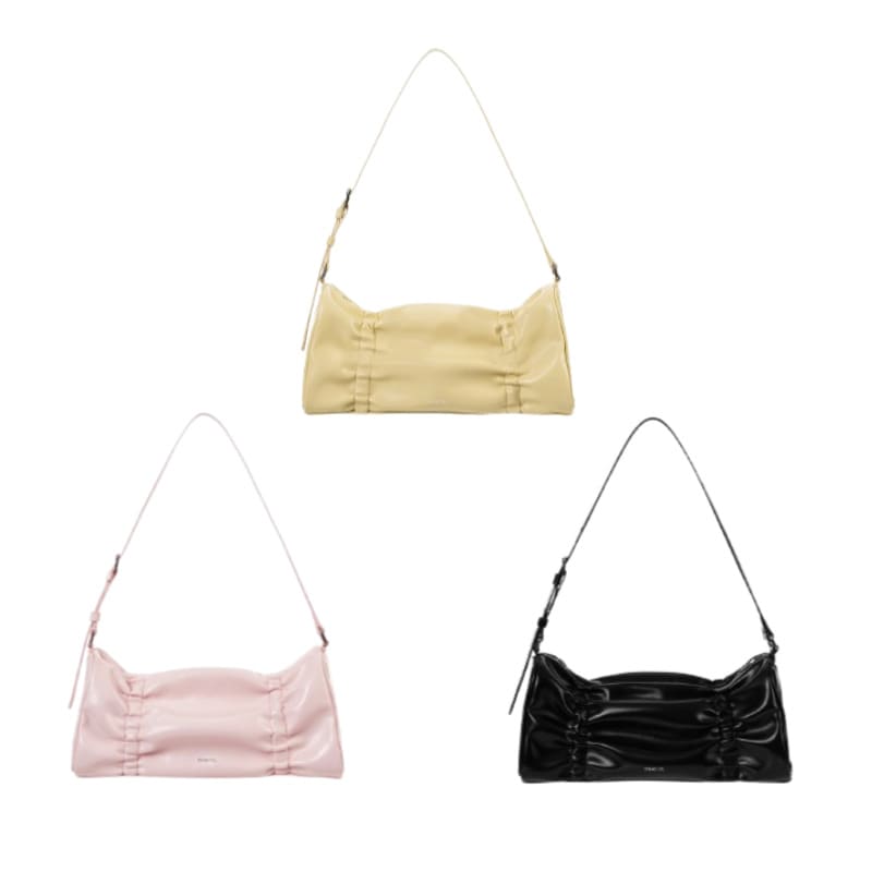 Pleats Bag トートバッグ ショルダーバッグ (3カラー)