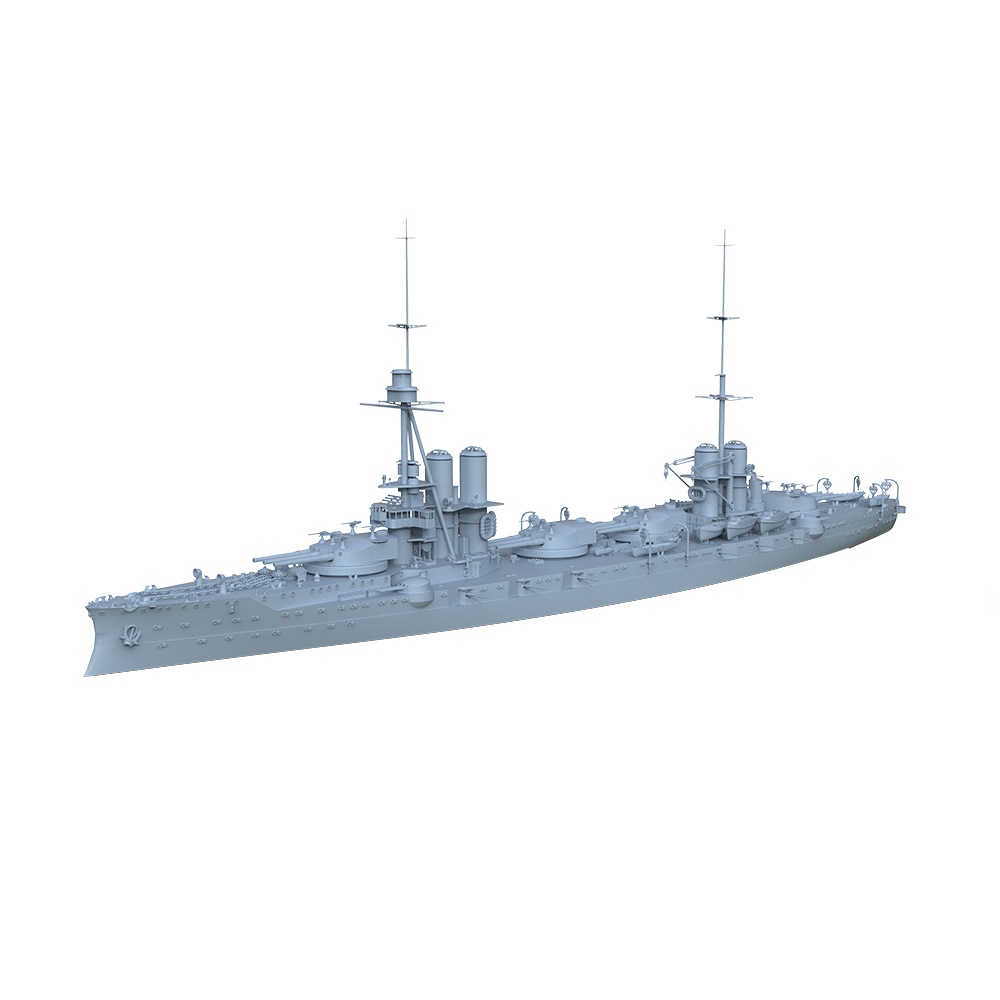 SSMODEL SSC350502-A 1/350 軍事モデルイタリア戦艦ダンテ1923