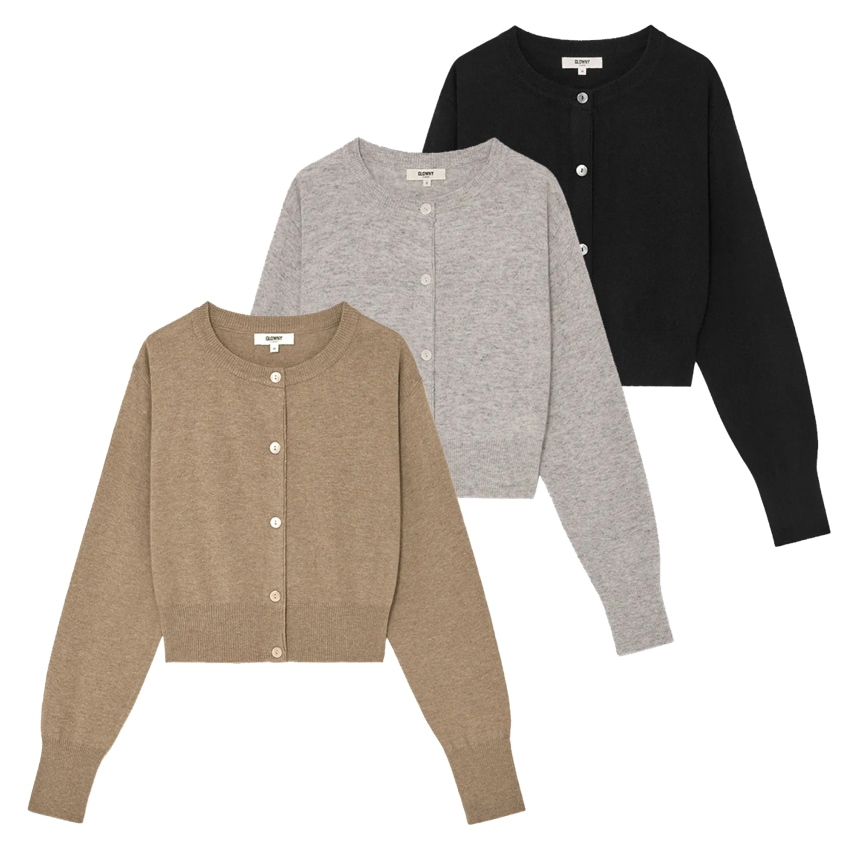 G CLASSIC WOOL CARDIGAN