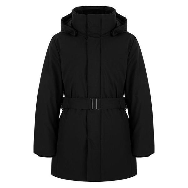 MG01 [25FW 30% 행사] 女性コート型 中丈 中量 ストレッチ素材 フード (S42511206)