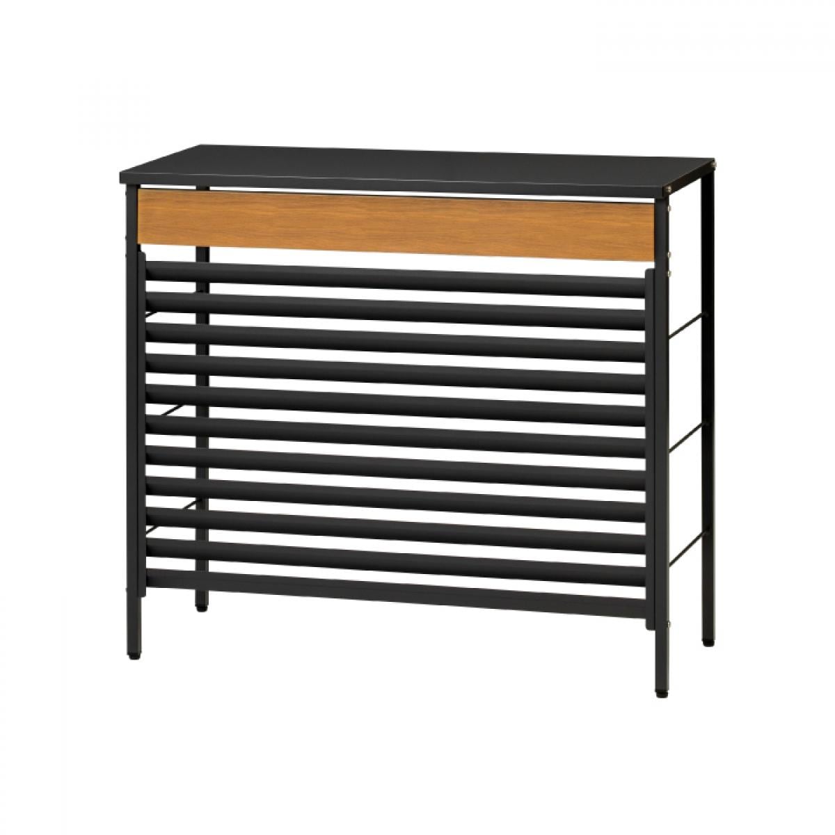 タカショー(TAKASHO) 美WOOD 室外機カバー ブラックナチュラルウッド/A BEW-ST04NW　屋外 エアコン