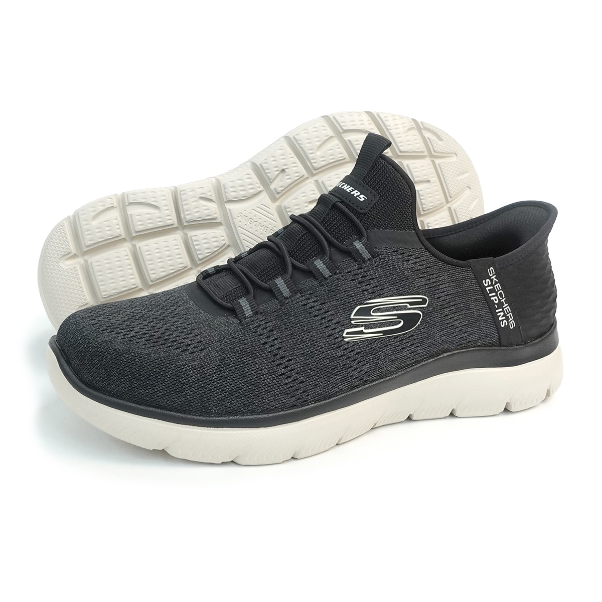 スリップインズ ハンズフリー スニーカー スリッポン サミッツ キー ペース SUMMITS 232469W BLK ブラック