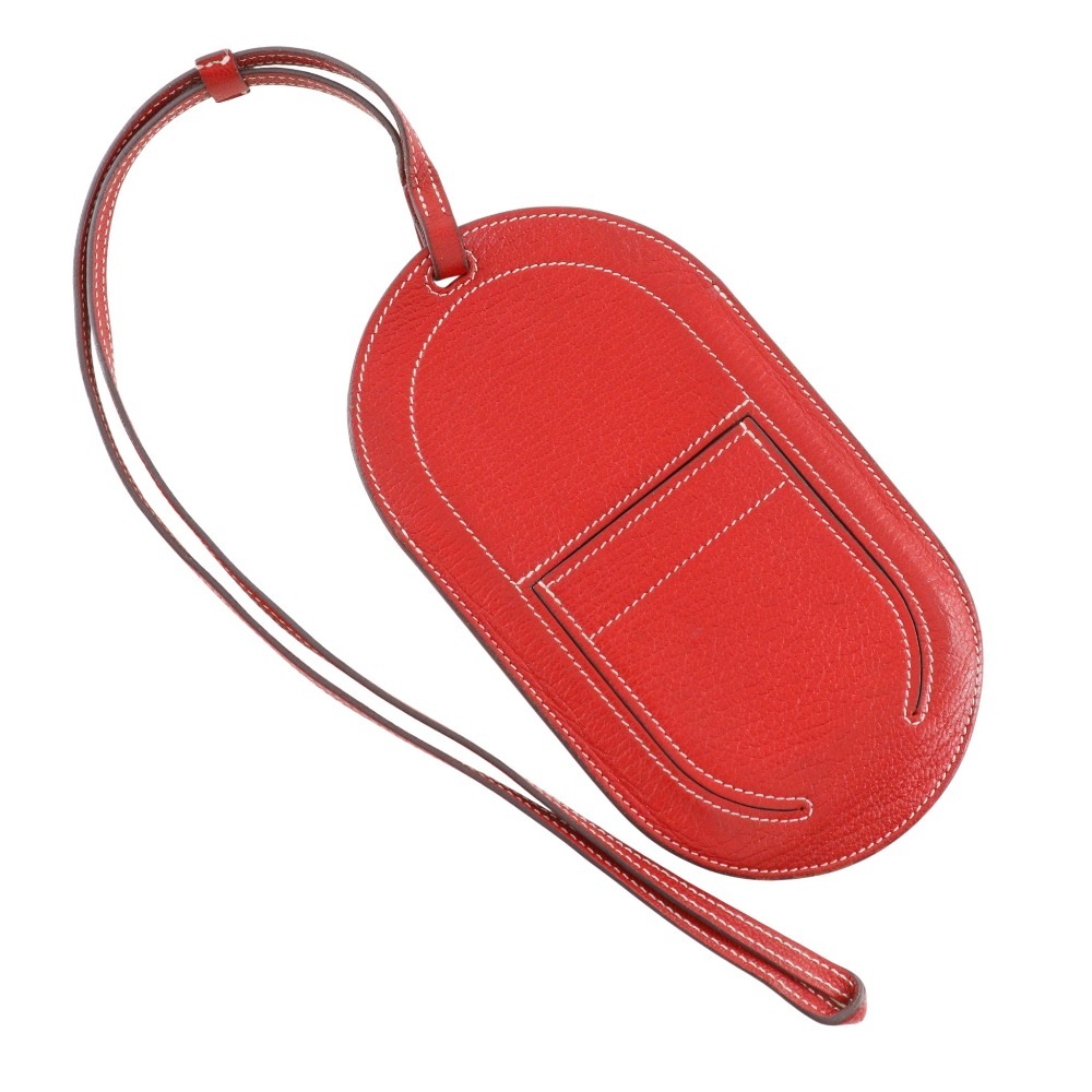 イン・ザ・ループ トゥー・ゴー シェーヌ・ダンクル スマホケース シェーブル ルージュデクール 赤 D ユニセックス 中古品