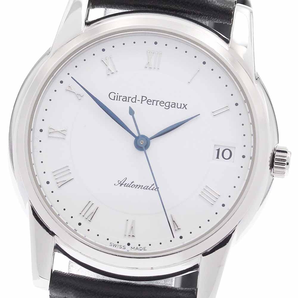 ジラール・ペルゴ GIRARD PERREGAUX 9043 デイト 自動巻き メンズ _942387【中古】