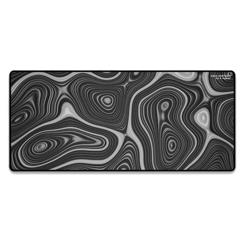 X-raypad　ゲーミングマウスパッド [900ｘ400ｘ3mm] Aqua Control Plus グレー ストラタ　xr-aqua-control-plus-grey-strata-xxl