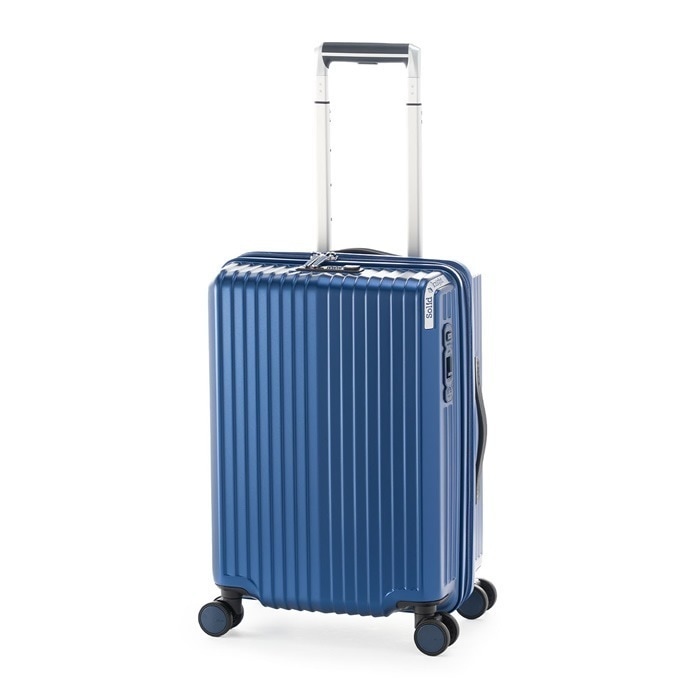 ハードキャリーケース Solid Knight ソリッドナイト 3～4泊 38L～45L ALI-075-18W-MBL マットブルー