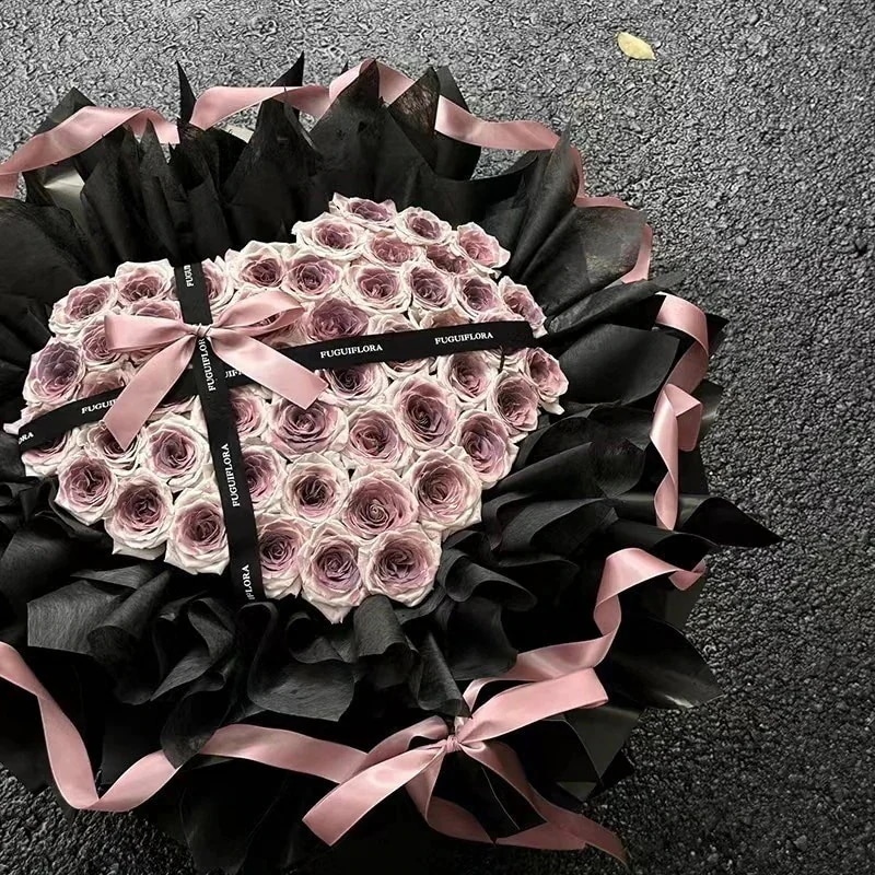 母の日おめでとう最高のプレゼントプラムジャムソープフラワー不滅の花ハグバケツローズブーケギフト女の子のための親友の誕生日ギフト 新作登場