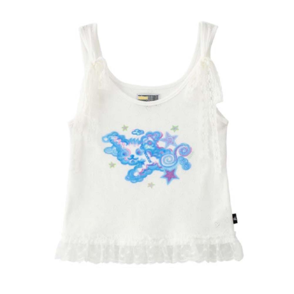 Tシャツ・カットソー YOUTHBATH YBX SOUP Point lace short-sleeve 5BSH025 Qoo10 YOUTHBATH YBX SOUP Lace 無地 ノース