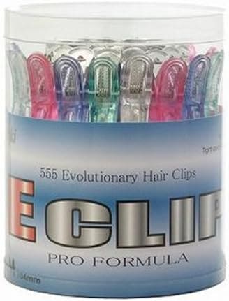 五力工業 Eクリップ Mサイズ 丸筒入り アソート 30本入り