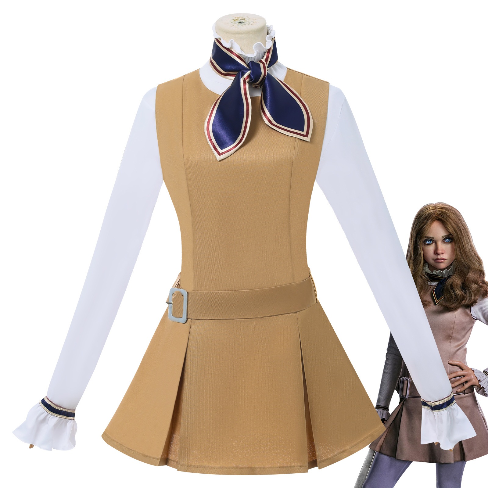 【人気爆売れ】梅根cos コスプレ コスチューム梅根2.0版cos制服ワンピースコスプレ
