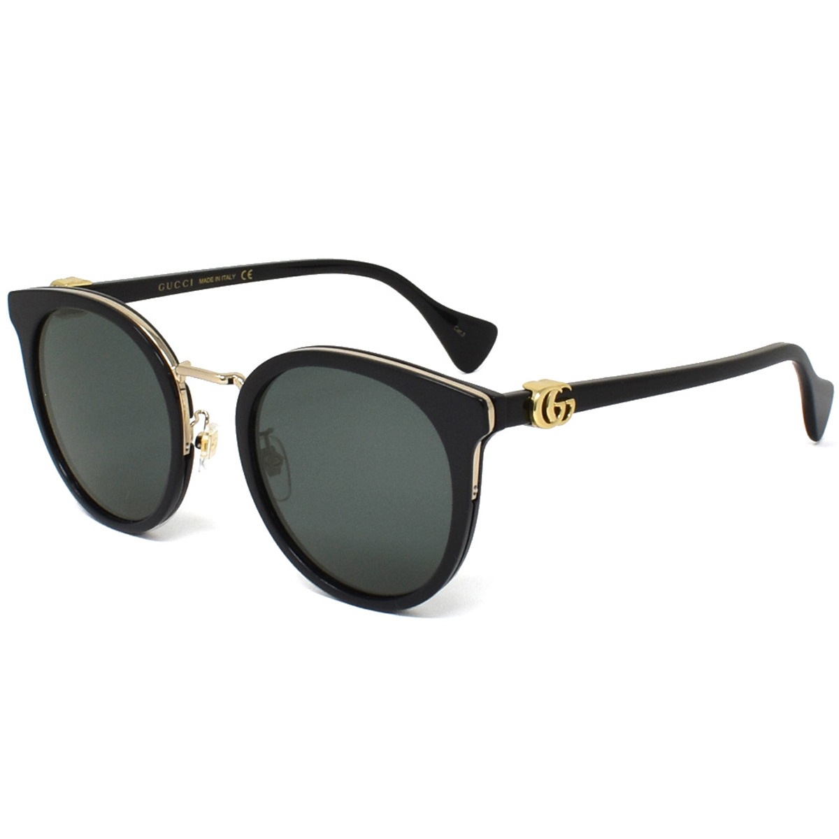 グッチ GUCCI サングラス アジアンフィット GG1181SK 002 メンズ レディース ユニセックス ブラック＋グレー