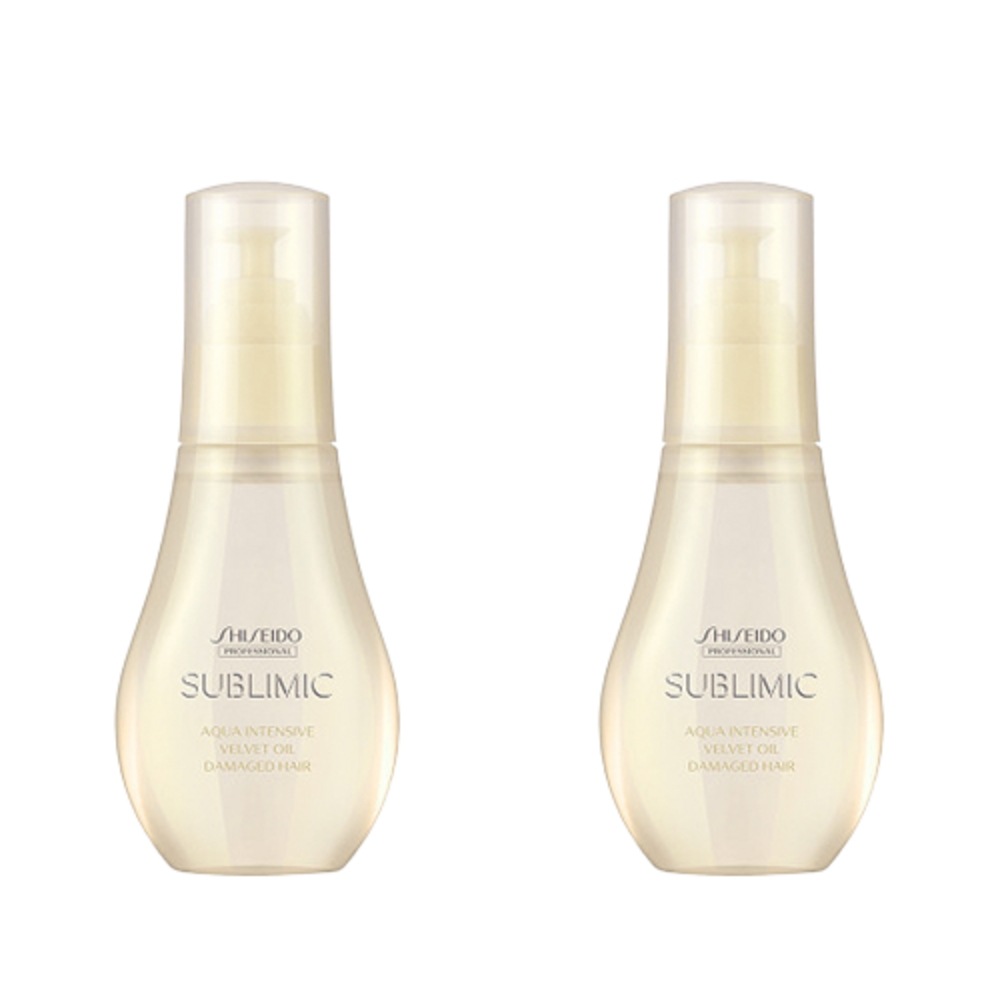 資生堂アクアインテンシブベルベットヘアオイルJHK_673100ml2個