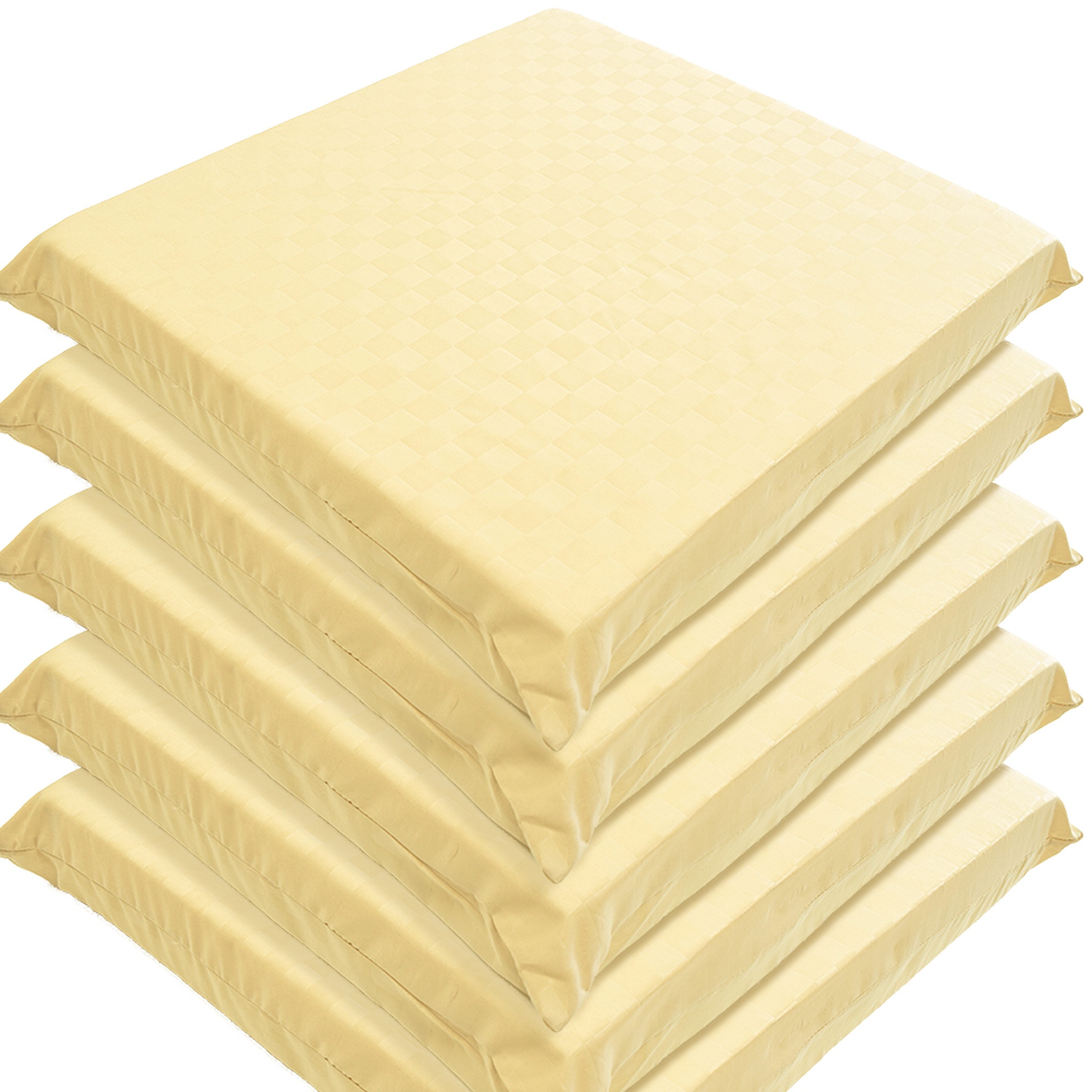 【5個】高反発 かため リラックス クッション 王様の座り心地 45x45ｃｍ 厚さ7ｃｍ