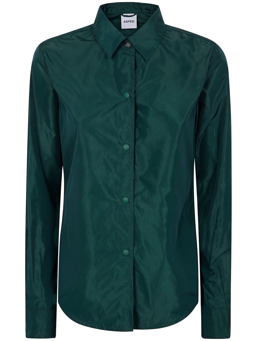 NN553.P008 01149 GREEN グリーン 春夏2025 シャツ レディース ia