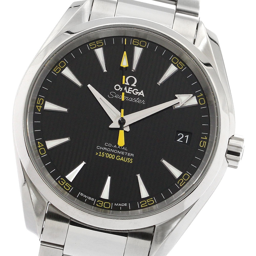 オメガ OMEGA 231.10.42.21.01.002 シーマスター アクアテラ 15000ガウス 自動巻き メンズ 良品 _894151【中古】