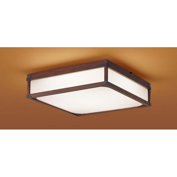 シーリングライト 10畳 LED 天井直付型 昼光色 電球色 調光 調色 カチットF パネル付型 リモコン付き 照明 天井 LGC45823