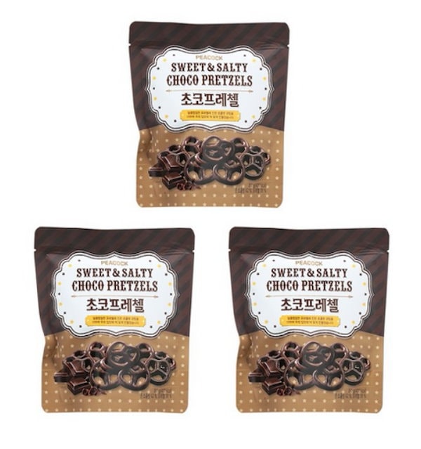 Qoo10] [ピコック] チョコプレッツェル80g