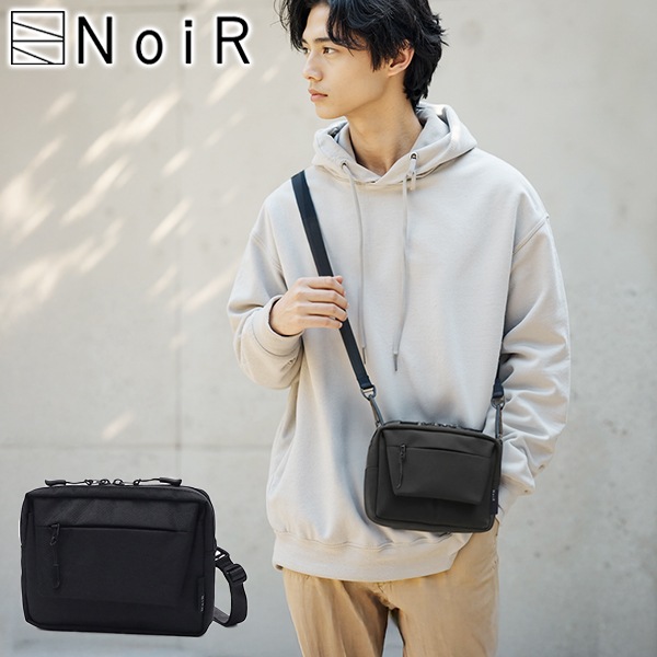メンズ レディース 小さめ コンパクト 斜め掛け かっこいい ブランド ポーチ 軽量 撥水 カラビナ シンプル 黒 Switch shoulder N24002 5,405円