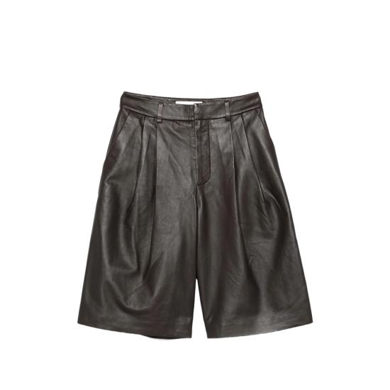 YVES SALOMON Women Shorts & Burmudas 26EYP211XXAPXX A2009 BROWN