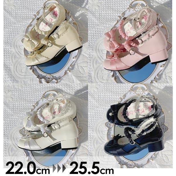 【人気製品 急速出荷】 パンプス ロリータ 靴 レディース 春 夏 かわいい ヒール3.5 大きいサイズ ストラップパンプス コスプレ 日常 文化祭 イベント 美脚 お茶会