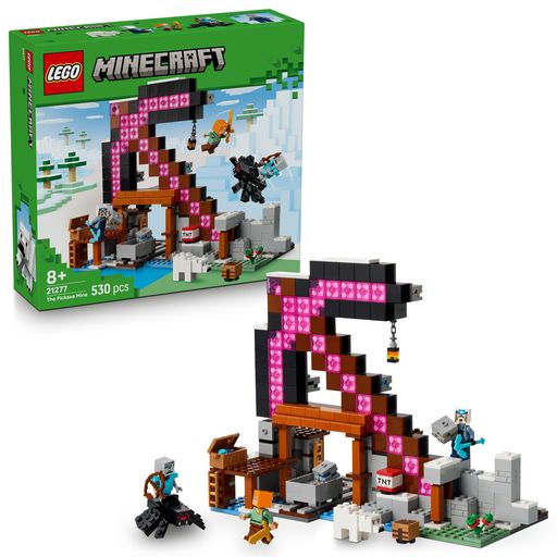 レゴ(LEGO) マインクラフト ツルハシ鉱山 おもちゃ 玩具 誕生日 プレゼント ブロック 男の子 女の子 子供 8歳 9歳 10歳 小学生 マイクラ Minecraft グッズ ゲーム 対戦 ロボ