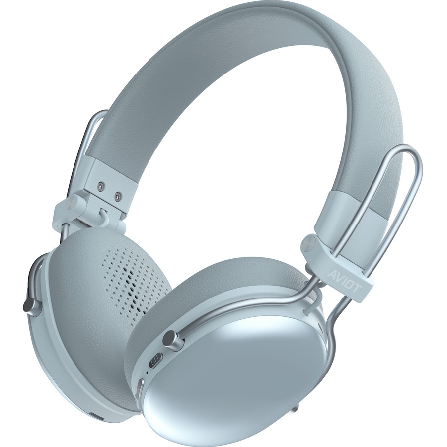 AVIOT WA-Q1-BL ノイズキャンセリング機能搭載Bluetooth対応オンイヤー型ワイヤレスヘッドホン（ブルー） WAQ1BL