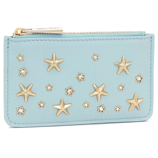 カードケース ナンシー ブルー レディース JIMMY CHOO NANCY CZN