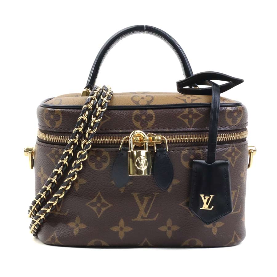 ルイ ヴィトン LOUIS VUITTON ショルダーバッグ バニティバッグ モノグラム リバース ヴァニティNV PM/モノグラム リバース ブラウン レディース 90060a 149,000円