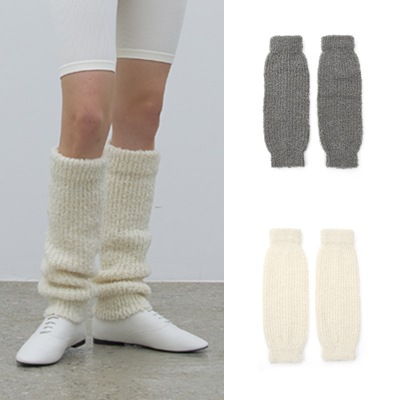 UNDERCONTROL正規品 LEG WARMER / MOHAIR BOUCLE 2COLORレッグウォーマー