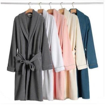 【大人気ins】最安値挑戦!バスローブ ルームウェア メンズ レディース 男女兼用 春夏秋 ロング丈 ガウン パジャマ 部屋着 ペア カップル 大きいサイズ 寝巻き お風呂上がり 単品一点【急速出荷】