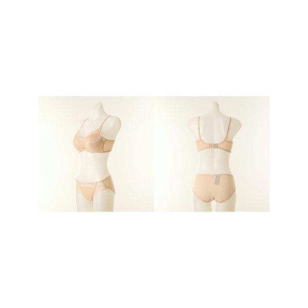Gカップアッシュメモリver.2サイドカバーアップ女性ブラ+バックレースパンティーセットVBR9001.._P406009536