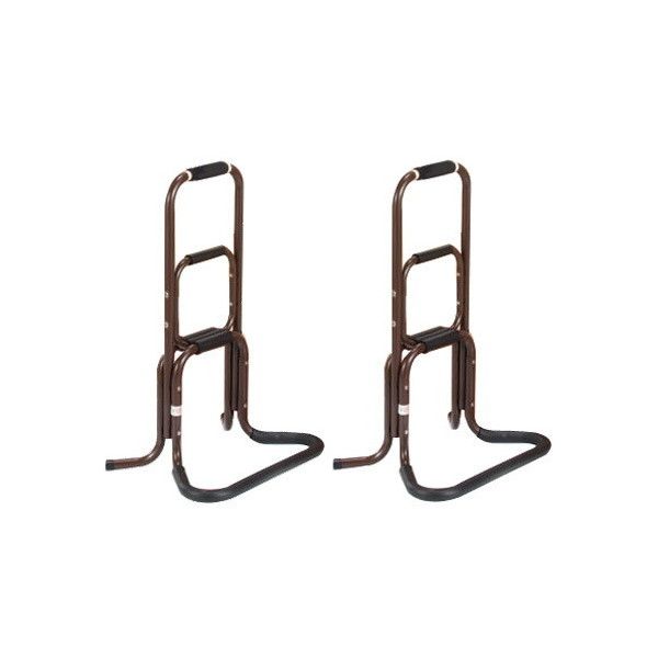 ファミリー・ライフ アルミ製らくらく立ち上り手すり・2個組(03109) メーカー直送