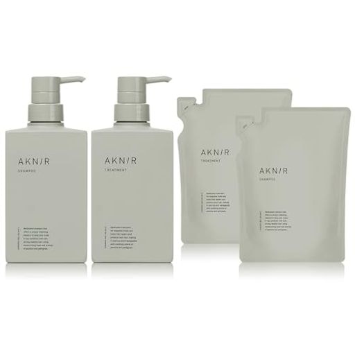 AKNIR 梨花 ヘアシャンプー トリートメント セット 各300ML 2ヶ月分 GIFT BOX仕様